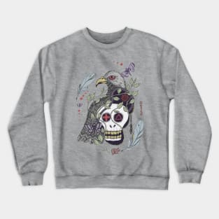 (Im)mortality Bird Color Crewneck Sweatshirt